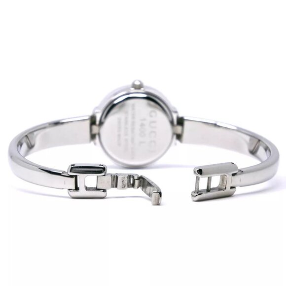 GUCCI Watches 1400L blackDial Stainless Steel Quartz Analog display Women - Picture 5 of 14